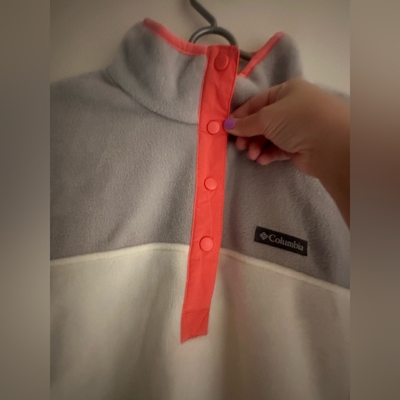 Columbia Benton Springs Half Snap Pullover Fleece II Size Large - Picture 4 of 10